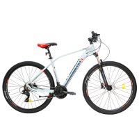 Bicicletă Crosser Shadow Original 29" 19" Gray Red Aluminiu / Pentru adulți