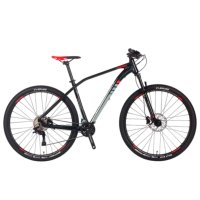 Bicicletă Crosser Shadow Original 29" 19" Black Red Aluminiu / Pentru adulți