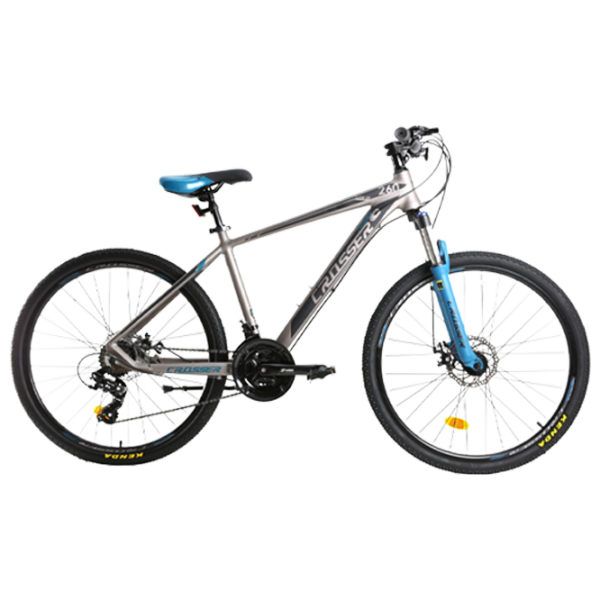 Bicicletă Crosser Solo 29" 19" Gray Blue Aluminiu / Pentru adulți photo 4