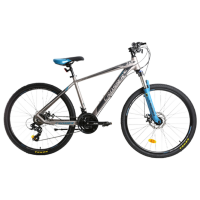 Bicicletă Crosser Solo 29" 19" Gray Blue Aluminiu / Pentru adulți