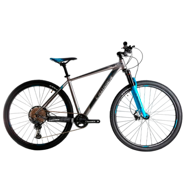Bicicletă Crosser Solo 29" 21" Gray Blue Aluminiu / Pentru adulți photo 5