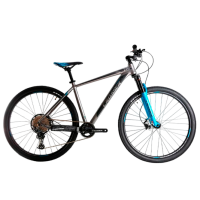 Bicicletă Crosser Solo 29" 21" Gray Blue Aluminiu / Pentru adulți