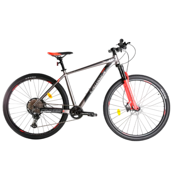 Bicicletă Crosser Solo 29" 21" Gray Orange Aluminiu / Pentru adulți photo 5