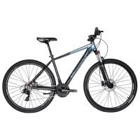 Bicicletă Crosser MT-041 29" 19" Gray Black Aluminiu / Pentru adulți