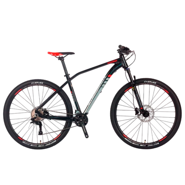 Bicicletă Crosser Lava 29" 18" Black Red Aluminiu / Pentru adulți photo 5
