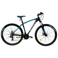 Bicicletă Crosser INSPIRON 29" 19" Blue Black Aluminiu / Pentru adulți