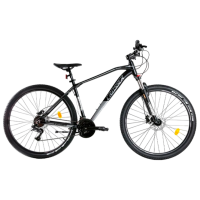 Bicicletă Crosser JAZZZ EF51 21S 29" 21" Gray Black Aluminiu / Pentru adulți