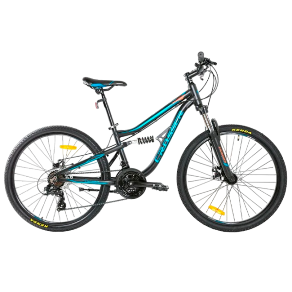 Bicicletă Crosser Legion 24" 13" (26-031-21-13) Blue Aluminiu / Pentru adulți photo 5