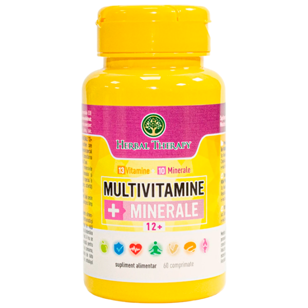 Vitamine și minerale Herbal Therapy Multivitamine + Minerale 4840257009014 60  photo 1