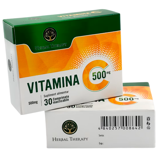 Vitamine Herbal Therapy Vitamina C 4840257008642 30  photo 1