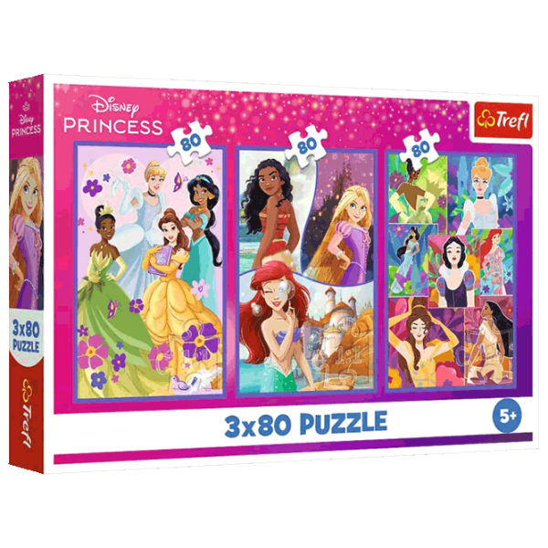 Puzzle Trefl Princesses friends (34884) Количество деталей: 240, Рекомендуемый возраст: 5+ photo 1