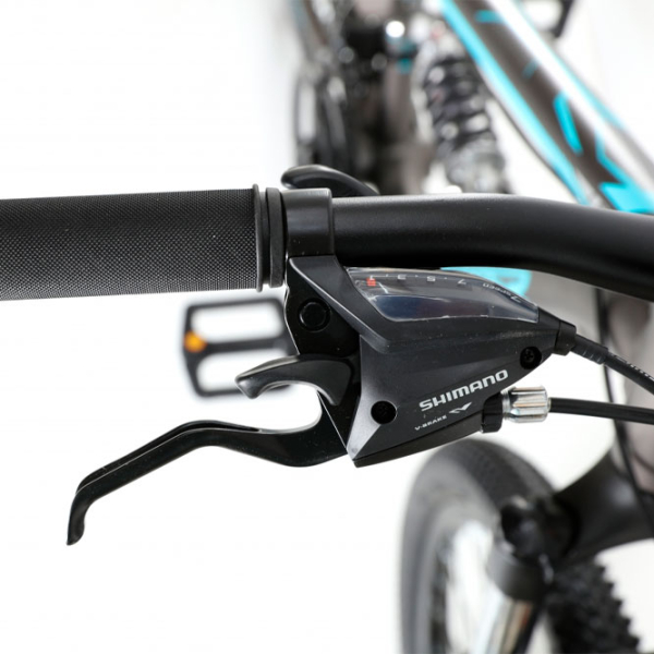 Bicicletă Crosser Legion 24" 14" Blue Black Aluminiu / Pentru adulți photo 2
