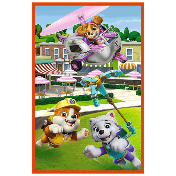 Puzzle Trefl A dog's gang (34886) Количество деталей: 240, Рекомендуемый возраст: 5+ photo 2