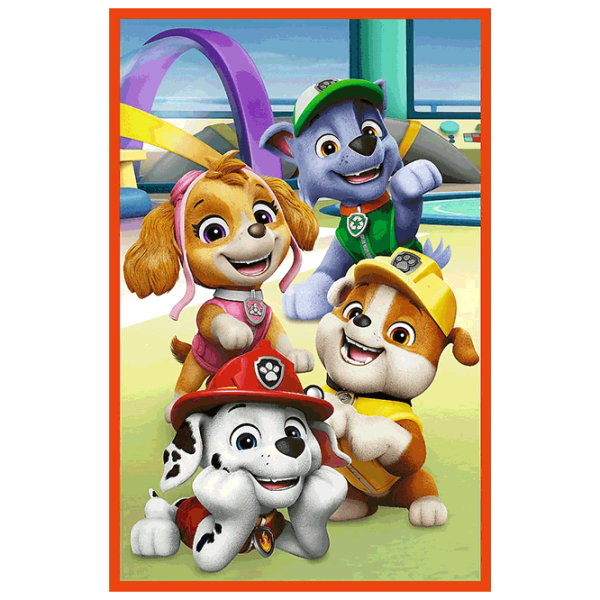Puzzle Trefl A dog's gang (34886) Количество деталей: 240, Рекомендуемый возраст: 5+ photo 3