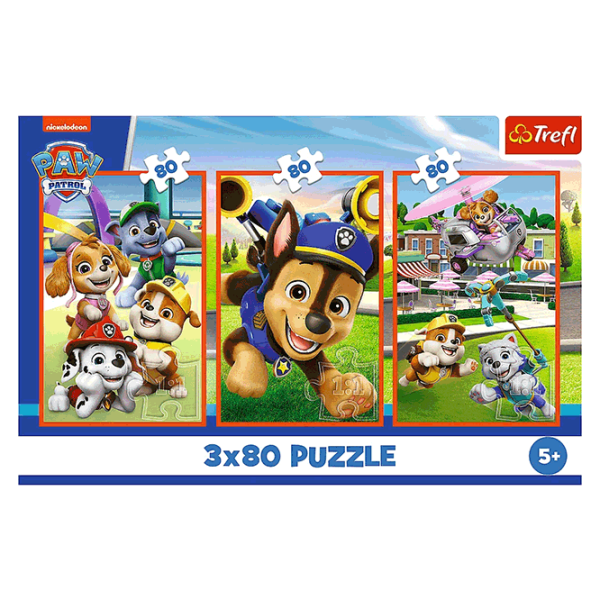 Puzzle Trefl A dog's gang (34886) Количество деталей: 240, Рекомендуемый возраст: 5+ photo 5