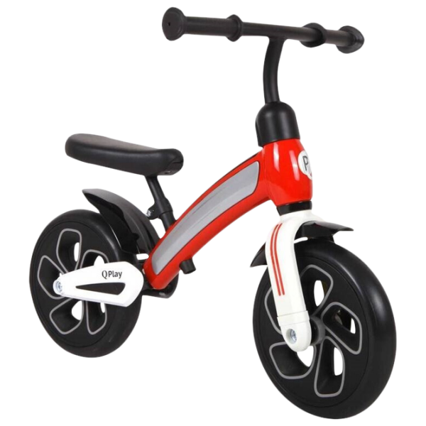 Bicicletă fără pedale Qplay Impact Eva 12" Red Gray Metal / Pentru copii photo 2