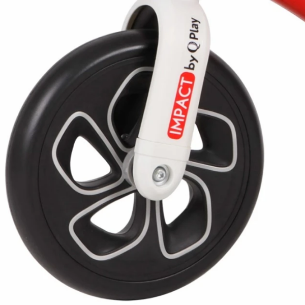 Bicicletă fără pedale Qplay Impact Eva 12" Red Gray Metal / Pentru copii photo 4