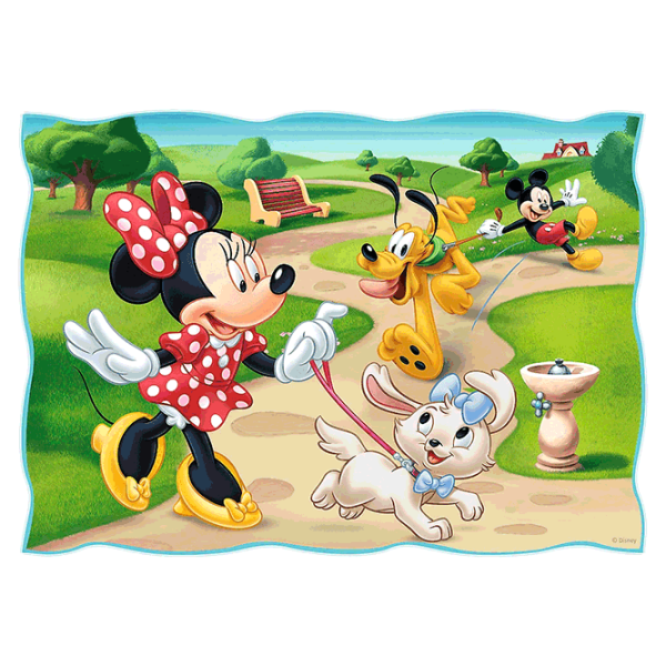 Puzzle Trefl Mickey Mouse nice day (34604) Количество деталей: 207, Рекомендуемый возраст: 4+ photo 4