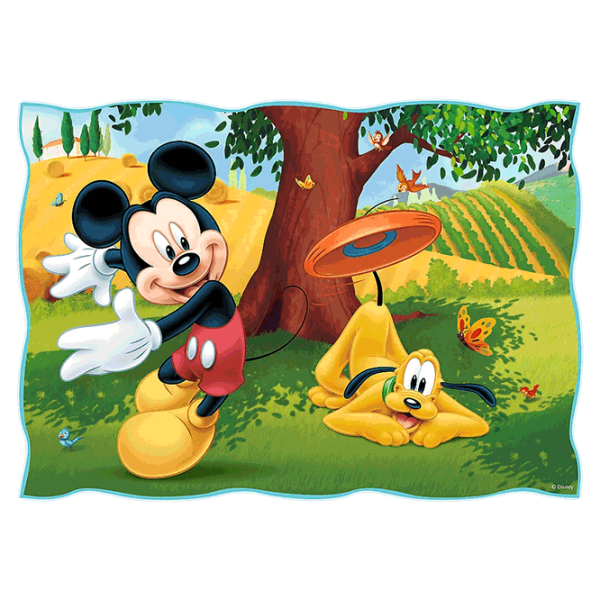 Puzzle Trefl Mickey Mouse nice day (34604) Количество деталей: 207, Рекомендуемый возраст: 4+ photo 6