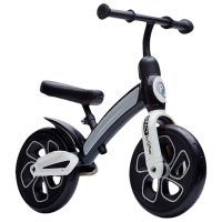 Bicicletă fără pedale Qplay Impact Eva 12" Black Gray Metal / Pentru copii