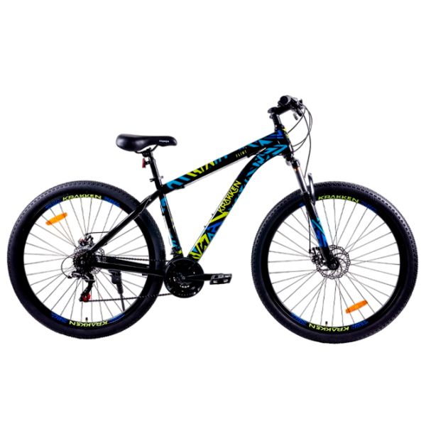 Bicicletă Krakken Flint 29" 20" Black Blue Oțel / Pentru adulți photo 6