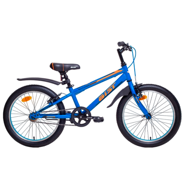 Bicicletă Aist Pirate 20" 20" Blue Orange Oțel / Pentru copii photo 6
