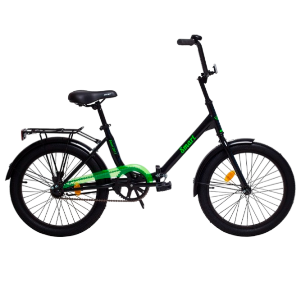 Bicicletă Aist Smart 20" 20" Black Green Oțel / Pentru adulți photo 5