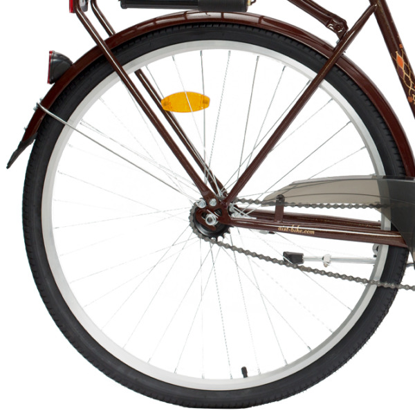 Bicicletă Aist Tango 28" 19" Brown Yellow Oțel / Pentru adulți photo 3