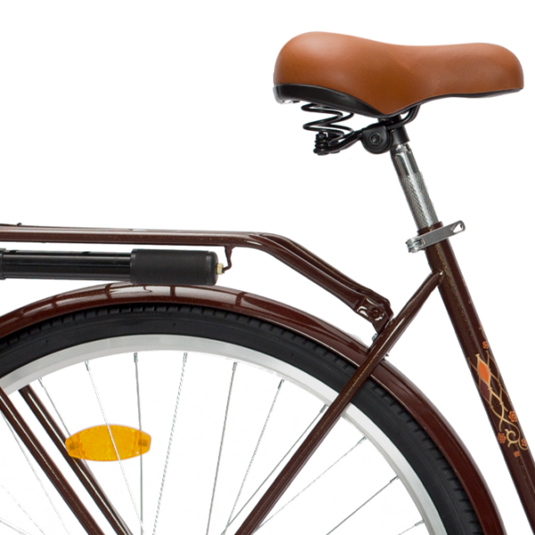 Bicicletă Aist Tango 28" 19" Brown Yellow Oțel / Pentru adulți photo 4