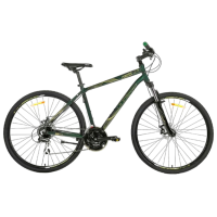 Bicicletă Aist Cross 28" 18" Green Light Aluminiu / Pentru adulți