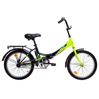 Bicicletă Aist Smart 20" 20" Red Black Oțel / Pentru adulți