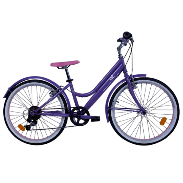 Bicicletă Andrei Tchmil Ivy 24" 24" Violet White Oțel / Pentru adulți photo 6