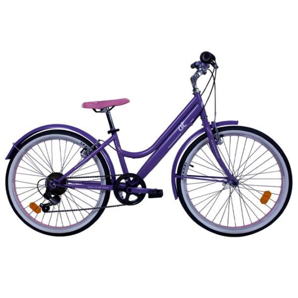 Bicicletă Andrei Tchmil Ivy 24" 24" Violet White Oțel / Pentru adulți photo 6