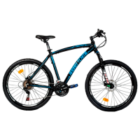 Bicicletă Andrei Tchmil Dre Acera 27.5" 27.5" Black Blue Aluminiu / Pentru adulți