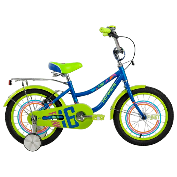 Bicicletă Forward Funky 16" 14" Turquoise Green Oțel / Pentru copii photo 4