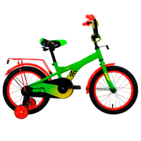 Bicicletă Forward Crocky 16" 14" Green Yellow Oțel / Pentru copii