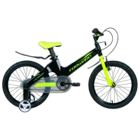 Bicicletă Forward Cosmo 14" 10" Black Green Oțel / Pentru copii