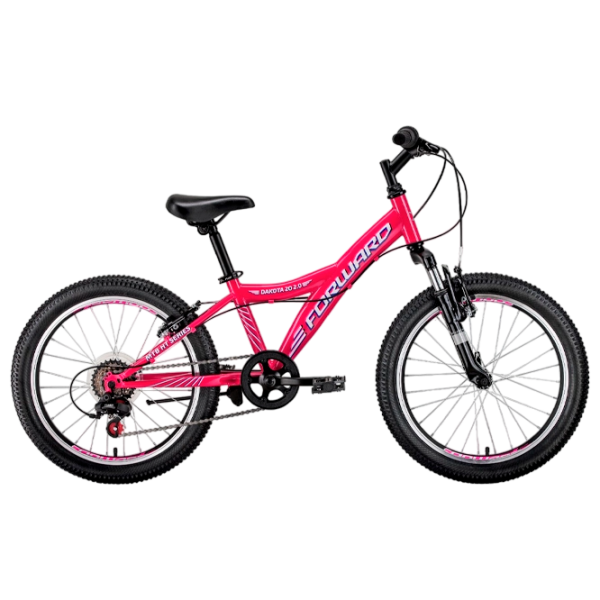 Bicicletă Forward Dakota 20" 10.5" Pink White Oțel / Pentru copii photo 5