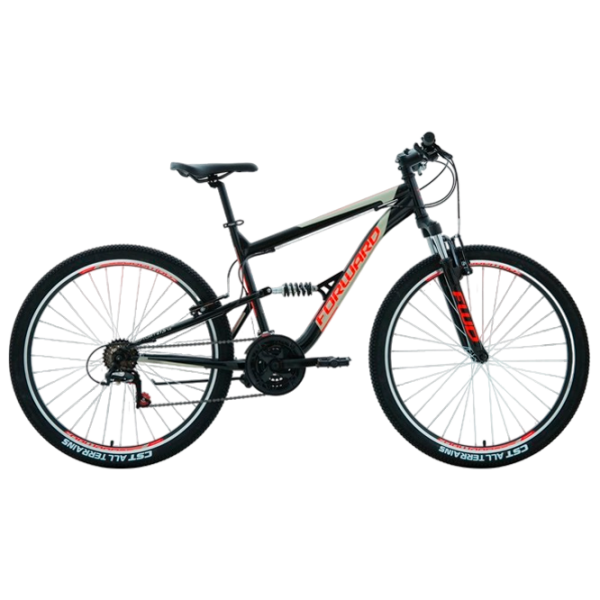 Bicicletă Forward Raptor 27.5" 16" Black Red Oțel / Pentru adulți photo 5
