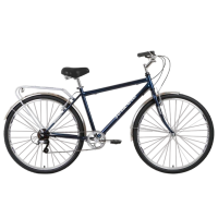 Bicicletă Forward Dortmund 28" 19" Black Silver Oțel / Pentru adulți