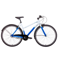 Bicicletă Forward Corsica 28" 20" White Blue Aluminiu / Pentru adulți
