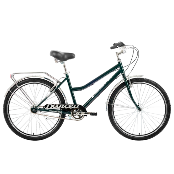 Bicicletă Forward Barcelona 26" 17" Green Gray Oțel / Pentru adulți photo 5