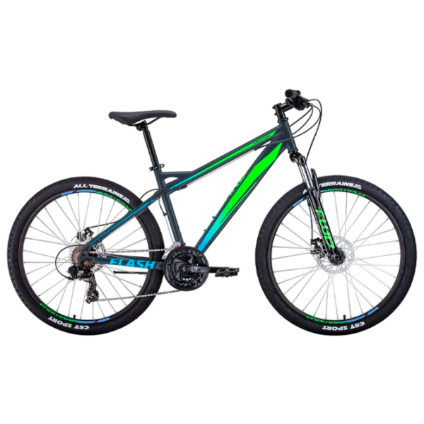 Bicicletă Forward Phaser Flash 26" 17" Gray Matte Oțel / Pentru adulți photo 5