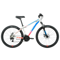 Bicicletă Forward Phaser Flash 26" 17" White Blue Oțel / Pentru adulți