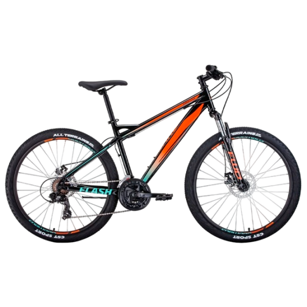 Bicicletă Forward Phaser Flash 26" 15" Black Orange Oțel / Pentru adulți photo 5