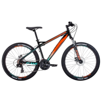 Bicicletă Forward Phaser Flash 26" 15" Black Orange Oțel / Pentru adulți