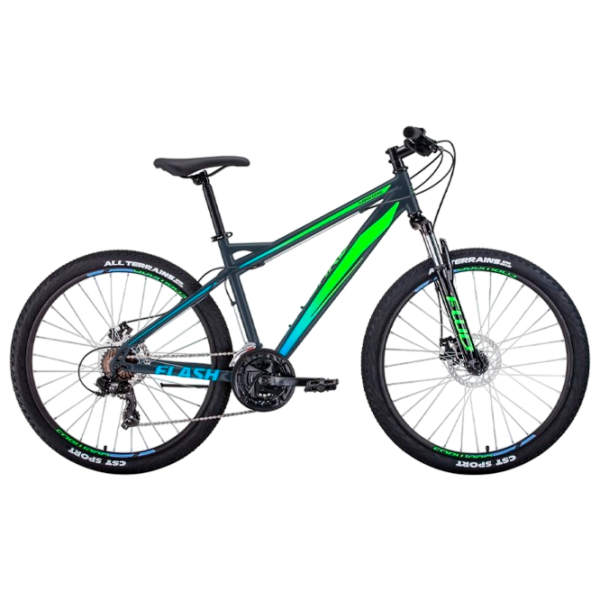 Bicicletă Forward Phaser Flash 26" 15" Gray Matte Oțel / Pentru adulți photo 5