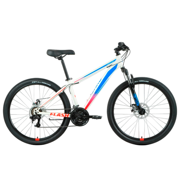 Bicicletă Forward Phaser Flash 26" 15" White Blue Oțel / Pentru adulți photo 5