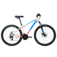 Bicicletă Forward Phaser Flash 26" 15" White Blue Oțel / Pentru adulți