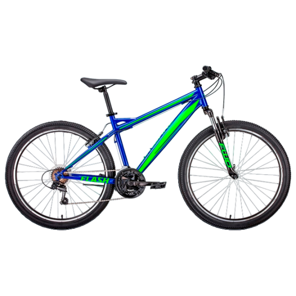Bicicletă Forward Phaser Flash 26" 17" Blue Light Green Oțel / Pentru adulți photo 5